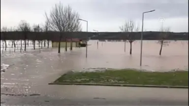 Ergene Nehri'nin Debisi Yükseliyor