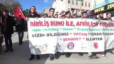 Bilecik'te Afrin Yürüyüşü