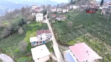 Rize'de Bir Köy Heyelan Nedeniyle Boşaltılıyor