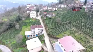 Rize Rize'de Bir Köy Heyelan Nedeniyle Boşaltılıyor