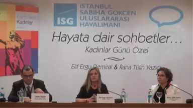 Sabiha Gökçen Havalimanı'nda Kadınlar Günü'ne Özel Konferans Düzenlendi