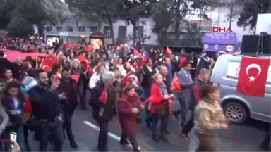 Çanakkale Meşaleler Çanakkale Şehitleri İçin Yandı