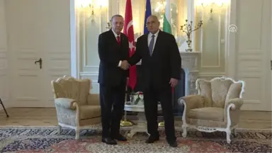 Cumhurbaşkanı Erdoğan, Bulgaristan Başbakanı Borisov ile Görüştü (2)