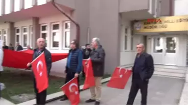 Bartın'da, Milli Eğitim Müdürü Protesto Edildi