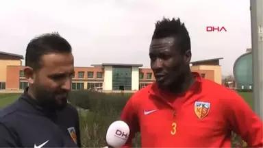 Kayserisporlu Asamoah Gyan Fenerbahçe Maçını Kazanmak İstiyoruz