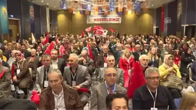 AK Parti Bakırköy 6. Olağan Kongresi - AK Parti Genel Başkan Yardımcısı Eker (1)