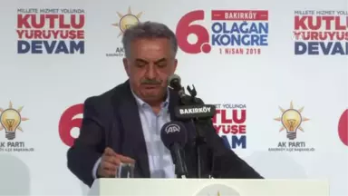 AK Parti Bakırköy 6. Olağan Kongresi - AK Parti Genel Başkan Yardımcısı Yazıcı (3)