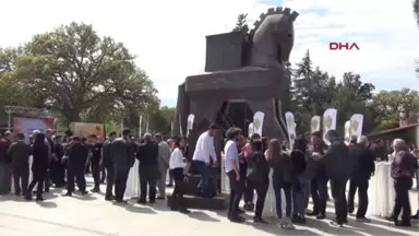 Çanakkale Troyazar Uluslararası Homeros Edebiyat Festivali Başladı Hd