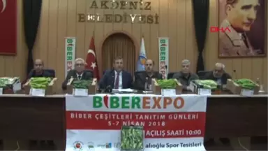 Mersin Biber Fuarına Hazırlanıyor