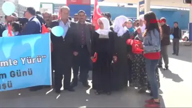 Şırnak'ta 'Otizm Farkındalık Günü? Yürüyüşü