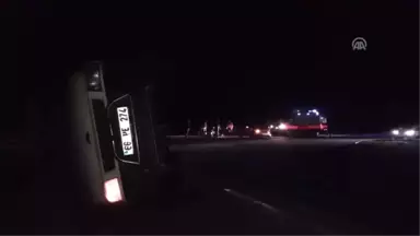 Trafik Kazası: 1 Yaralı