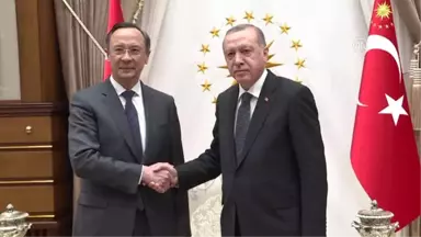 Cumhurbaşkanı Erdoğan, Kazakistan Dışişleri Bakanı Abdrahmanov'ı Kabul Etti