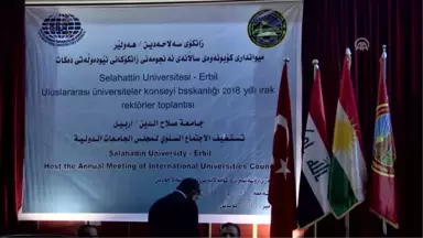 Iuc'nin Erbil'deki Rektörler Toplantısı