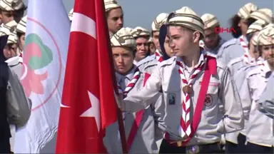 Çanakkale-Çanakkale Kara Savaşları'nın 103'üncü Yıl Dönümünde Anma Töreni Düzenlendi-1