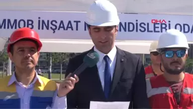 İzmir'de İş Güvenliği Tatbikatı