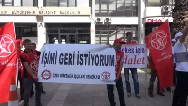 İzmir İşten Çıkartılan İki Çalışandan 'herkes İçin Adalet' Yürüyüşü