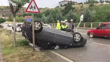 Trafik Kazaları: 2 Yaralı