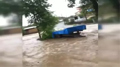 Çan'da Yaşanan Sel Felaketinden Sonra Çalışmalar Başladı