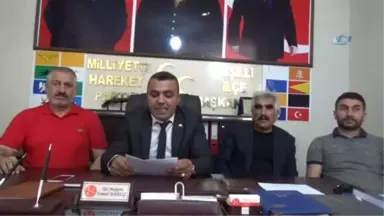 MHP Yeşilli İlçe Başkanlığından İttifak Açıklaması