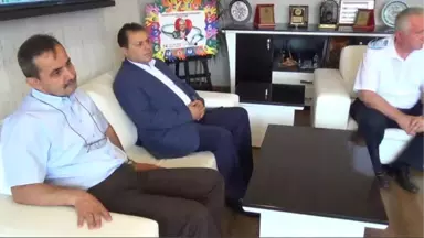 Göçükte Kalan Maden İşçilerine Geçmiş Olsun Ziyareti