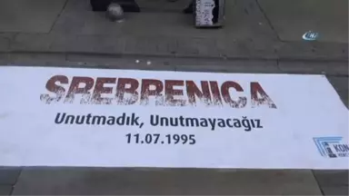 İzmirliler, Srebrenitsa Katliamı'nı Unutmadı