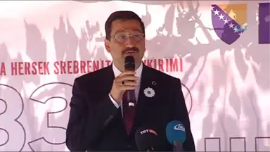 Srebrenitsa Şehitleri Keçiören'de Anıldı