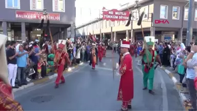 Balıkesir'de '15 Temmuz' Yürüyüşü Yapıldı Hd