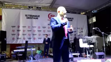 15 Temmuz Etkinlikleri Kapsamında Uğur Işılak Niksar'da Konser Verdi