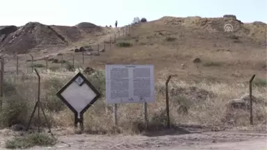 Suriye Sınırındaki Oylum Höyük'te 29. Dönem Kazıları