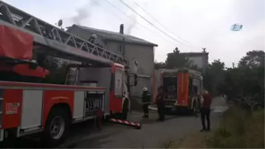 Ocakta Unutulan Yemekten Çıkan Yangın Korkuttu