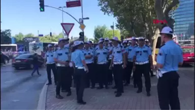 Trafik Polislerine Saha Eğitimi Verildi