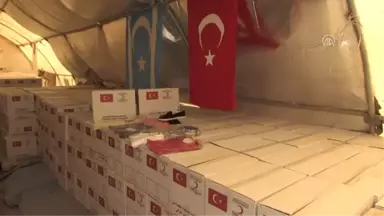 Türk Kızılayından Türkmen Çocuklara 