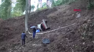 Bartın Devrilen İş Makinesinin Operatörü Öldü