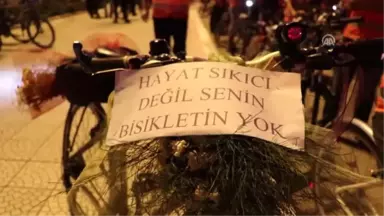 Burdur'da Belediye Başkanları Bisiklete Bindi