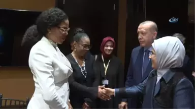 Cumhurbaşkanı Erdoğan, Malcolm X'in Kızlarını Kabul Etti