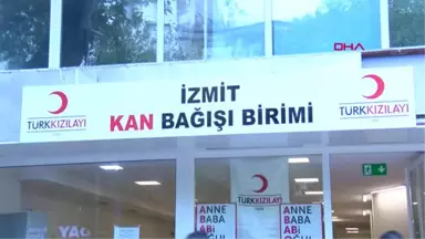 Kocaeli'de Kan Bağışı Düştü