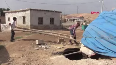 Şanlıurfa'da Evin Önünde Obruk Oluştu