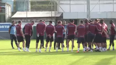 Trabzonspor'da, Büyükşehir Belediyesi Erzurumspor Maçı Hazırlıkları