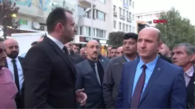 Bolu Ülkü Ocakları'ndan 'Andımız' Okumalı Memur-Sen Protestosu