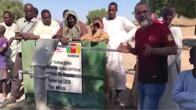 Hatay Yüksekova Şehitleri Adına Kamerun'da Su Kuyusu Açıldı