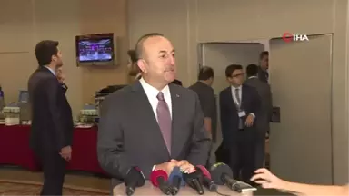 Dışişleri Bakanı Çavuşoğlu: (Yaptırım Kararının Kaldırılması) 