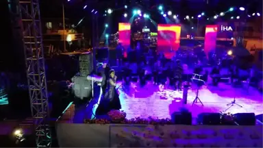 Gümüldür Mandalina Festivali'nde Sibel Can Coşkusu...konser Havadan Böyle Görüntülendi