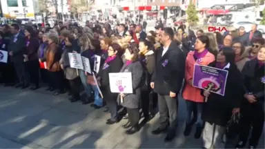 Tekirdağ CHP'li Kadınlar, Kadına Şiddeti Kınadı