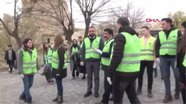 Nevşehir Kapadokya'da Temizlik Kampanyası