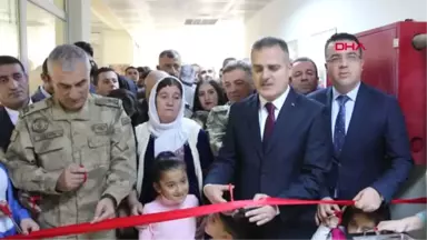 Hakkari Şehit Kızının, Babası Adına Yaptırdığı Kütüphane Hizmete Açıldı