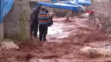 Hatay Suriye'deki Sel Felaketinden Mağdur Aileler İçin Yardım Çağrısı