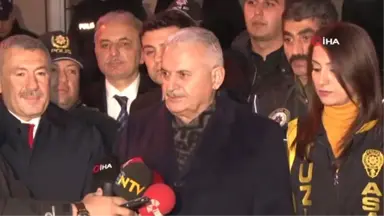 Meclis Başkanı Yıldırım Yeni Yıla Polis Memurlarıyla Birlikte Girdi