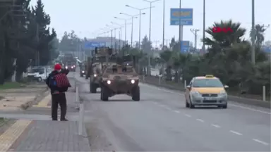 Kilis'ten Askeri Sevkiyat Sürüyor