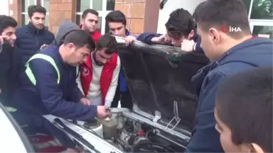 Ahlatlı Gençlere Motor Eğitimi Veriliyor