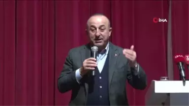 Bakan Çavuşoğlu: 